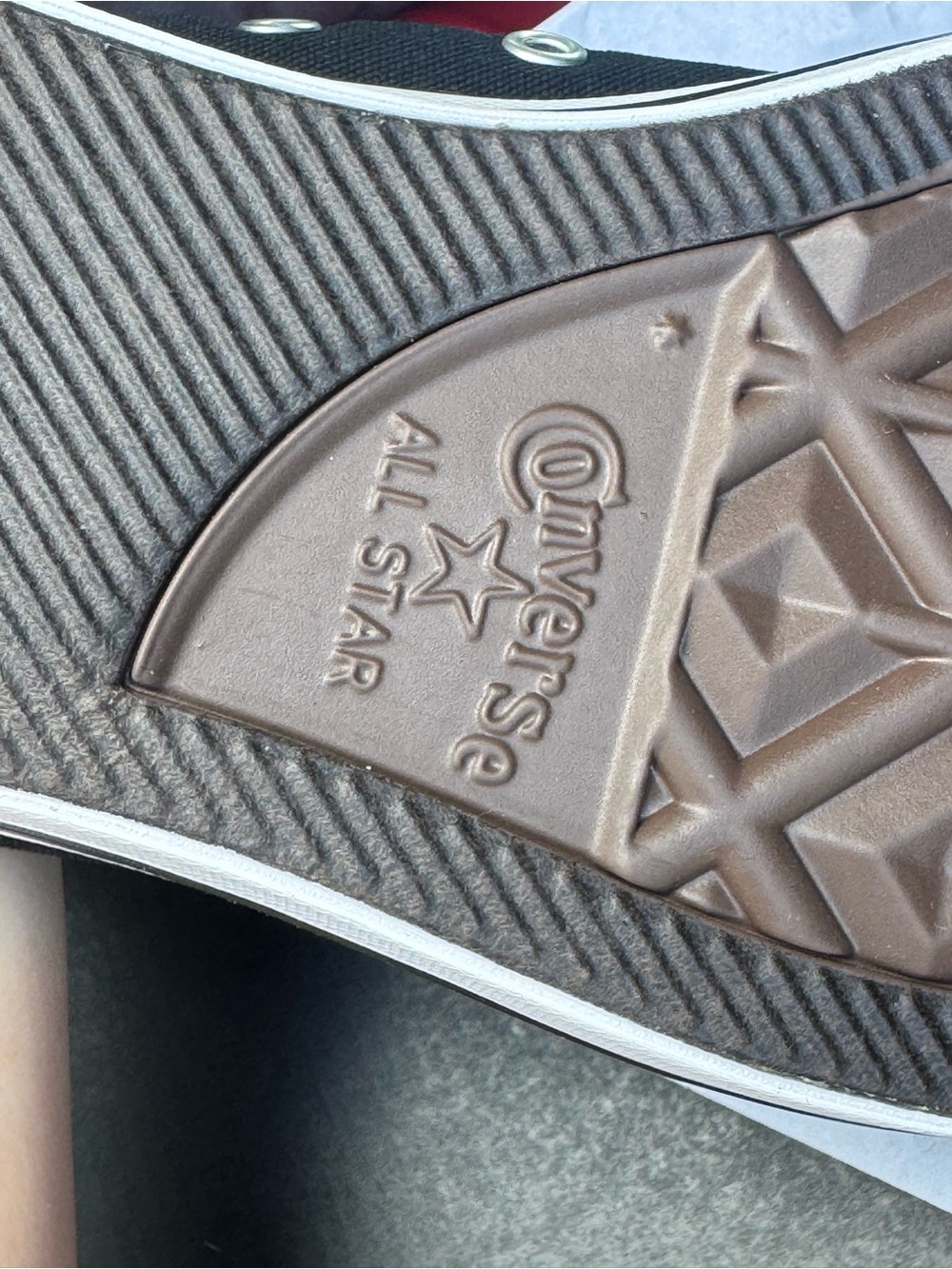 Converse Black & White Classic High-Top Canvas Sneaker - Picture 6 of 7